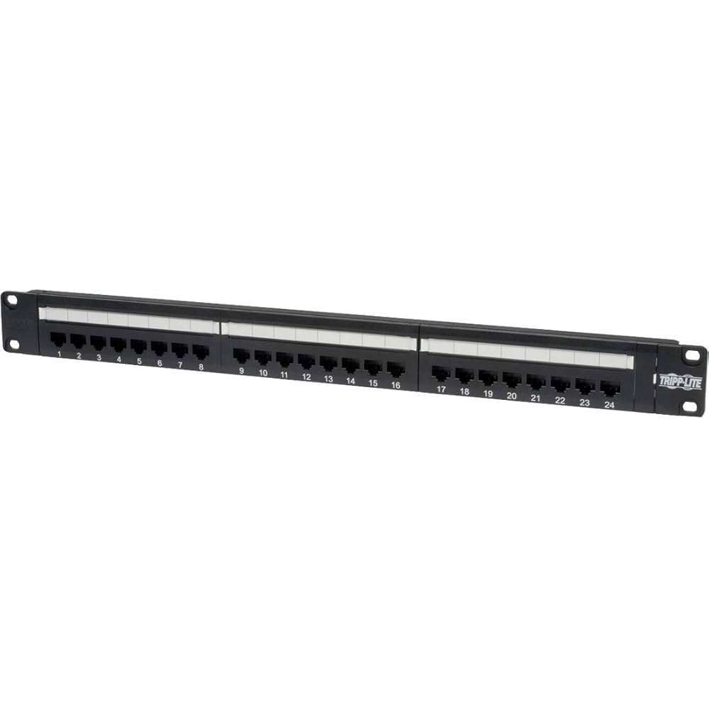 Amazon.com: Tripp Lite 24-Port 1U Rackmount Cat6 110 Patch
